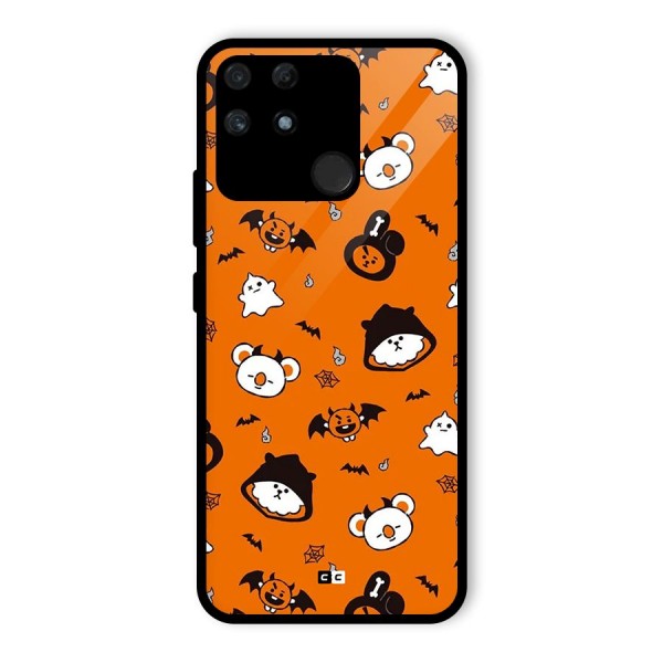 Amuse Halloween Glass Back Case for Realme Narzo 50A