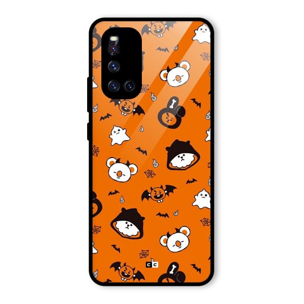 Amuse Halloween Glass Back Case for Vivo V19