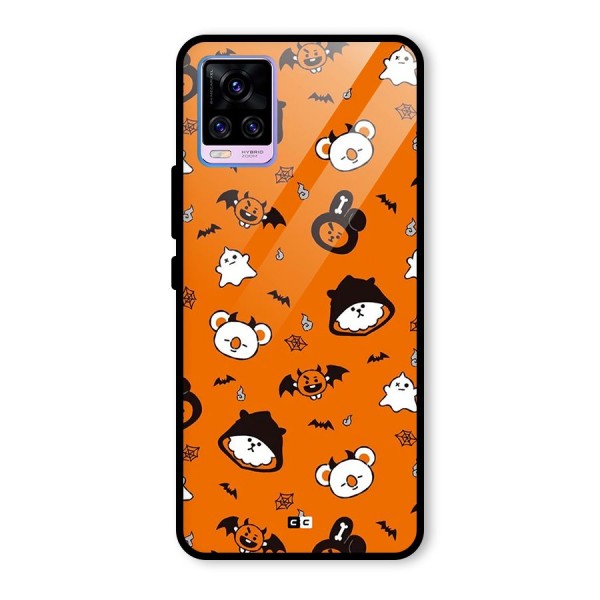 Amuse Halloween Glass Back Case for Vivo V20 Pro