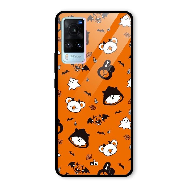 Amuse Halloween Glass Back Case for Vivo X60