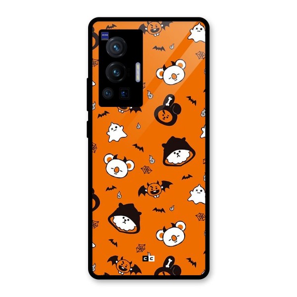 Amuse Halloween Glass Back Case for Vivo X70 Pro