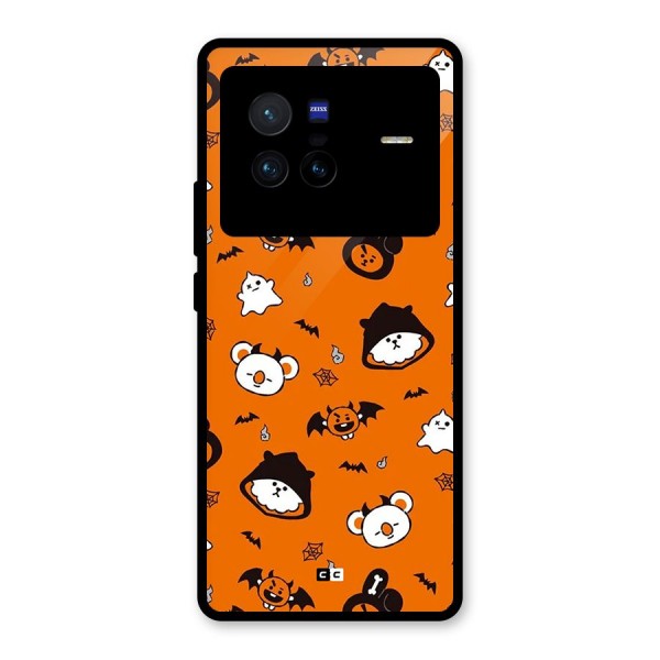 Amuse Halloween Glass Back Case for Vivo X80