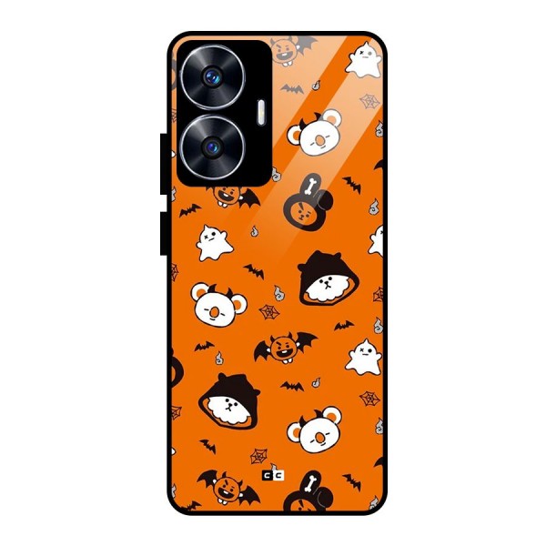 Amuse Halloween Glass Back Case for realme C55