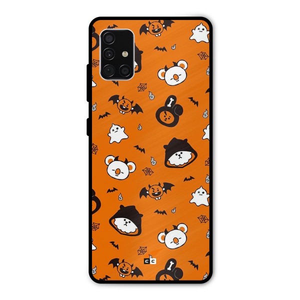 Amuse Halloween Metal Back Case for Galaxy A51