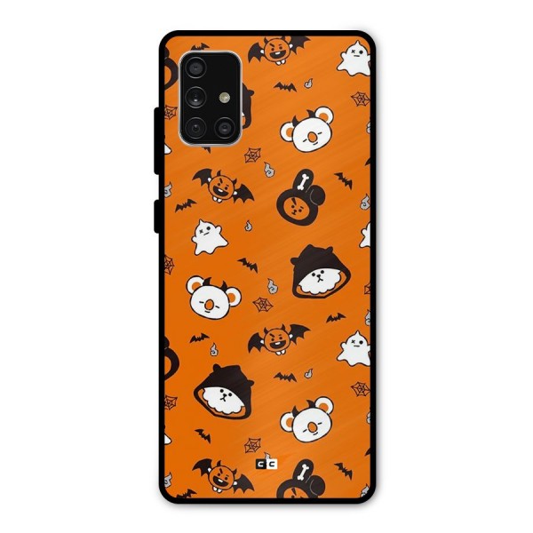 Amuse Halloween Metal Back Case for Galaxy A71