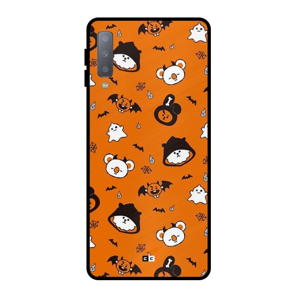 Amuse Halloween Metal Back Case for Galaxy A7 (2018)