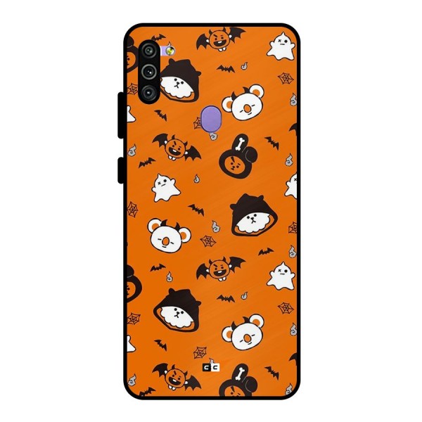 Amuse Halloween Metal Back Case for Galaxy M11