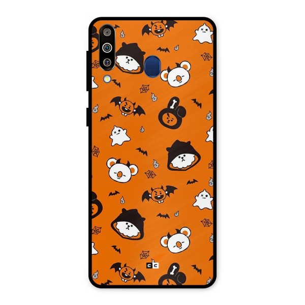 Amuse Halloween Metal Back Case for Galaxy M30