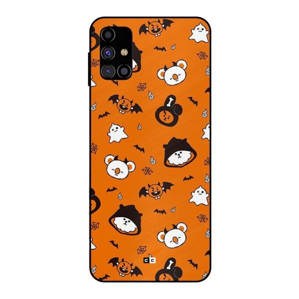 Amuse Halloween Metal Back Case for Galaxy M31s