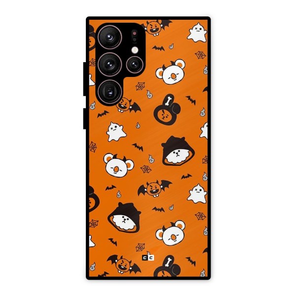 Amuse Halloween Metal Back Case for Galaxy S22 Ultra 5G