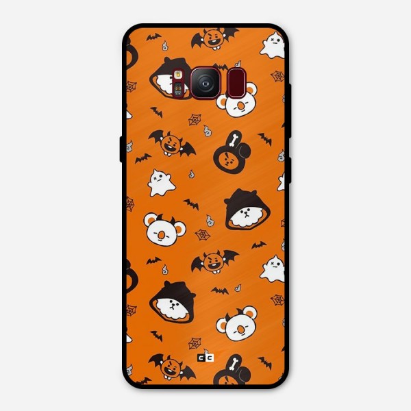 Amuse Halloween Metal Back Case for Galaxy S8