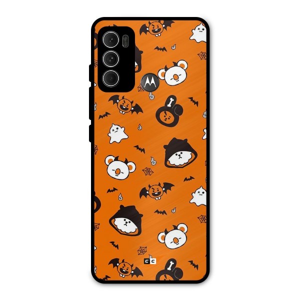 Amuse Halloween Metal Back Case for Moto G60