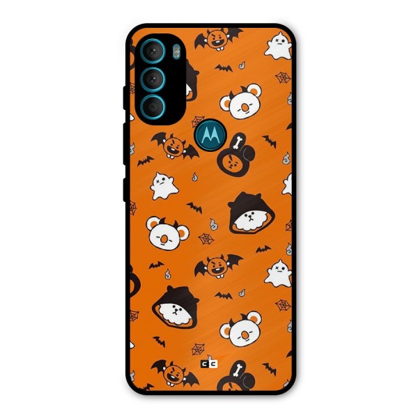 Amuse Halloween Metal Back Case for Moto G71 5G