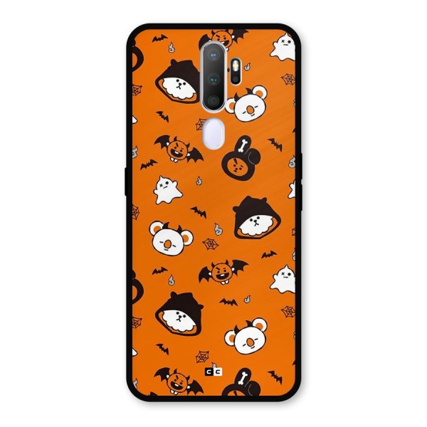 Amuse Halloween Metal Back Case for Oppo A5 (2020)