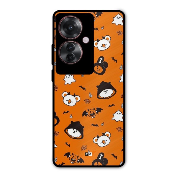 Amuse Halloween Metal Back Case for Oppo F25 Pro