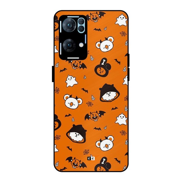 Amuse Halloween Metal Back Case for Oppo Reno7 Pro 5G