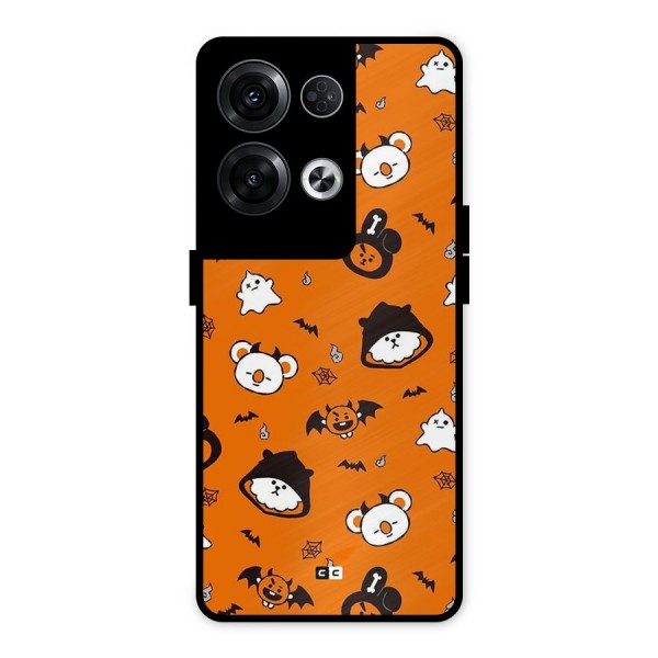 Amuse Halloween Metal Back Case for Oppo Reno8 Pro 5G