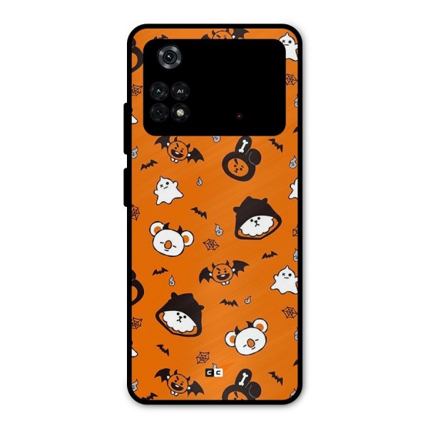 Amuse Halloween Metal Back Case for Poco M4 Pro 4G