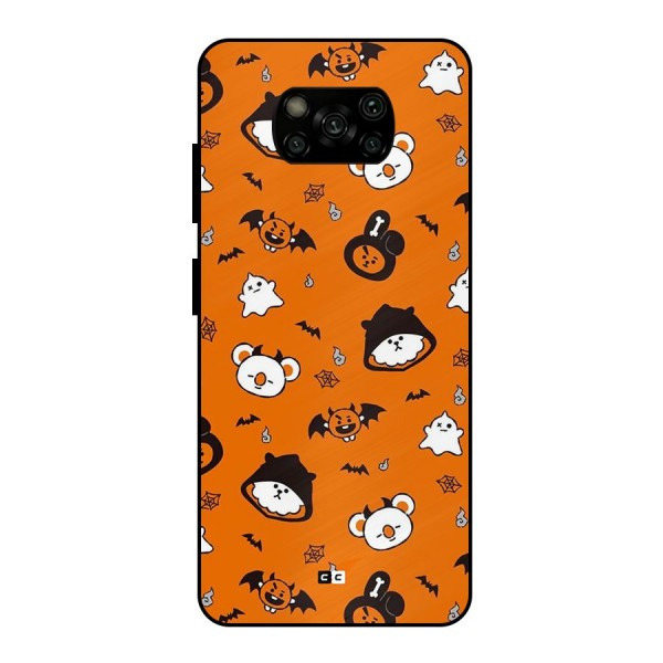 Amuse Halloween Metal Back Case for Poco X3