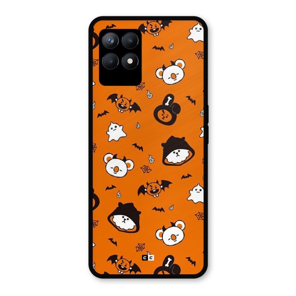 Amuse Halloween Metal Back Case for Realme 8i