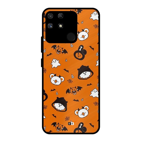 Amuse Halloween Metal Back Case for Realme Narzo 50A