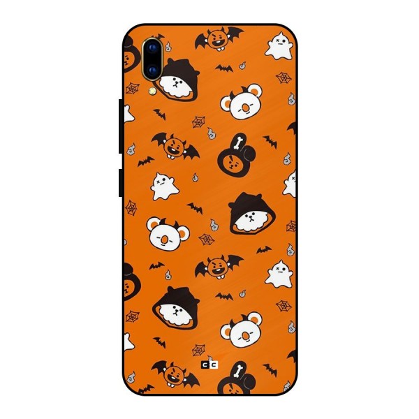 Amuse Halloween Metal Back Case for Vivo V11 Pro