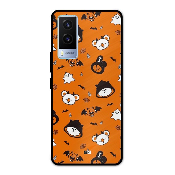 Amuse Halloween Metal Back Case for Vivo V21e 5G