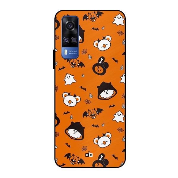 Amuse Halloween Metal Back Case for Vivo Y51