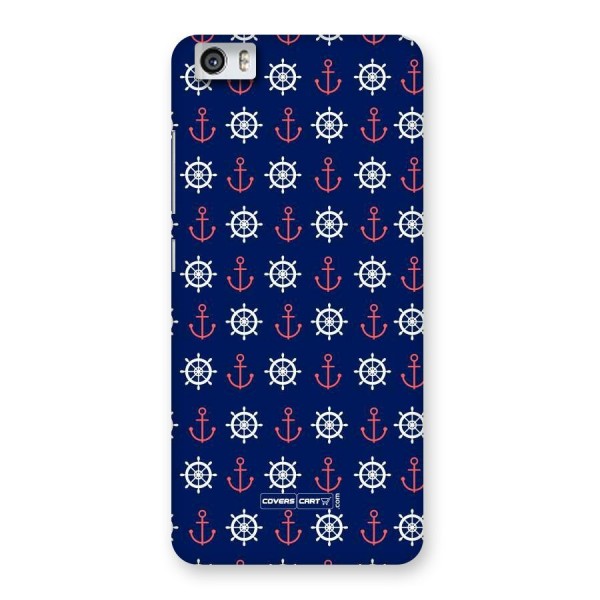 Anchor Pattern Blue Back Case for Xiaomi Redmi Mi5