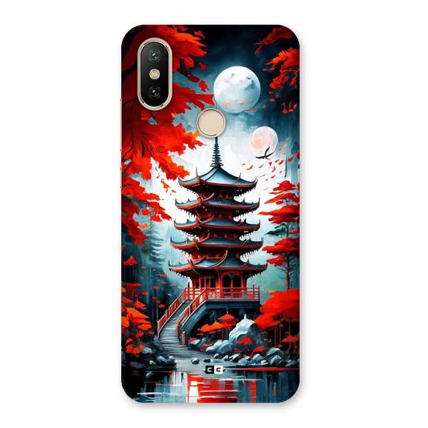 Ancient Painting Back Case for Mi A2