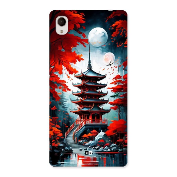 Ancient Painting Back Case for Xperia M4 Aqua