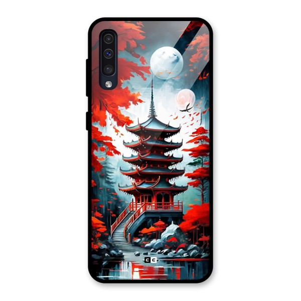 Ancient Painting Glass Back Case for Galaxy A50