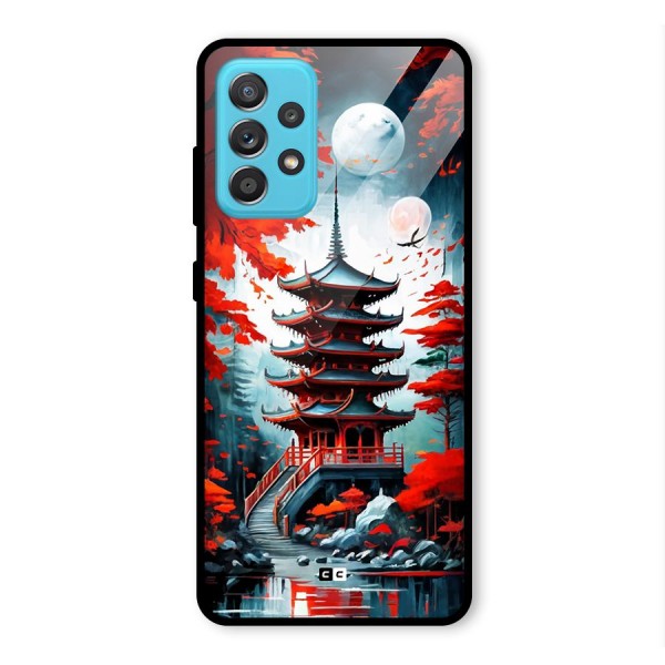 Ancient Painting Glass Back Case for Galaxy A52