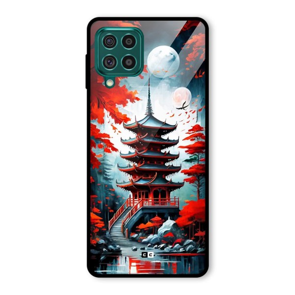 Ancient Painting Glass Back Case for Galaxy F62