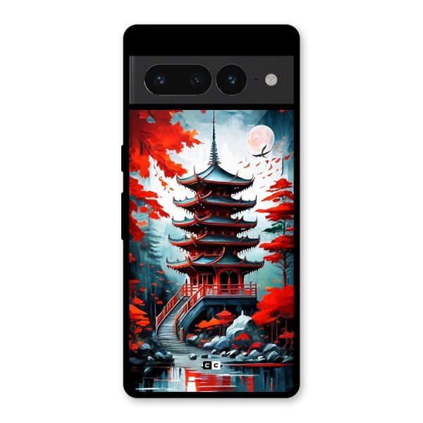 Ancient Painting Glass Back Case for Google Pixel 7 Pro