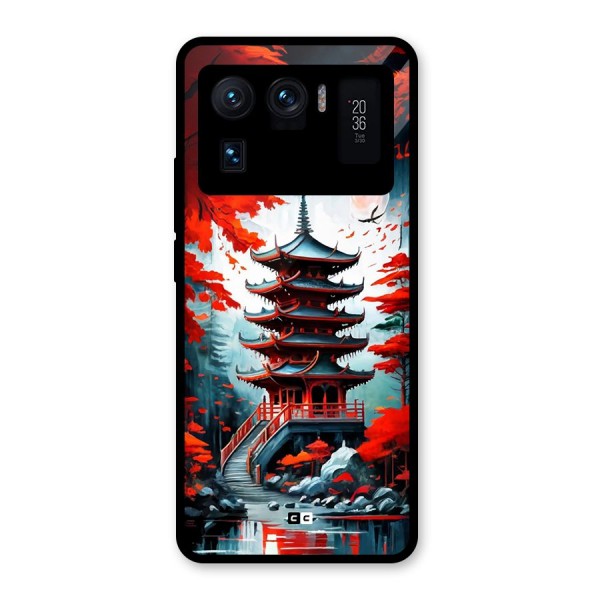 Ancient Painting Glass Back Case for Mi 11 Ultra