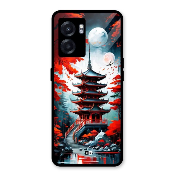 Ancient Painting Glass Back Case for Oppo K10 (5G)