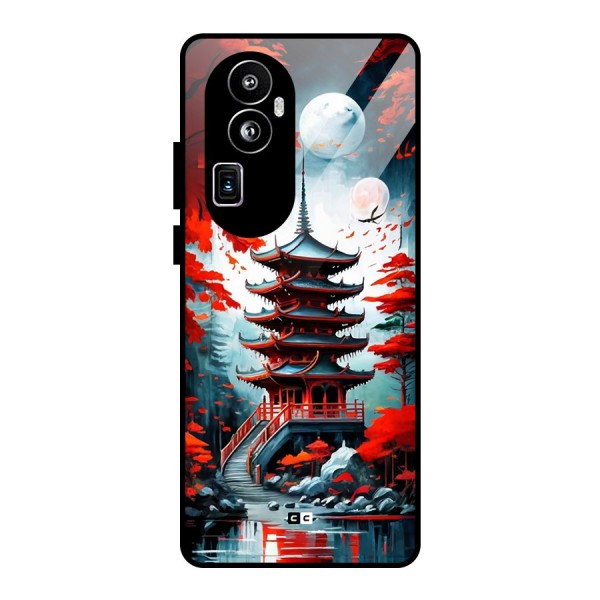 Ancient Painting Glass Back Case for Oppo Reno10 Pro Plus
