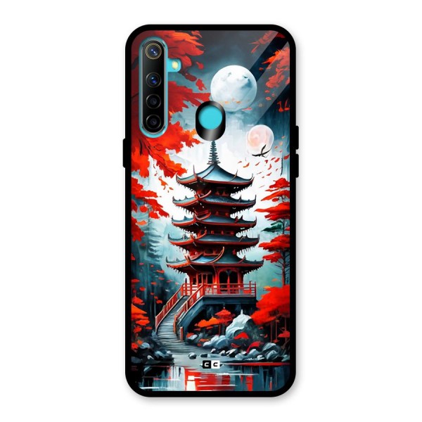 Ancient Painting Glass Back Case for Realme 5