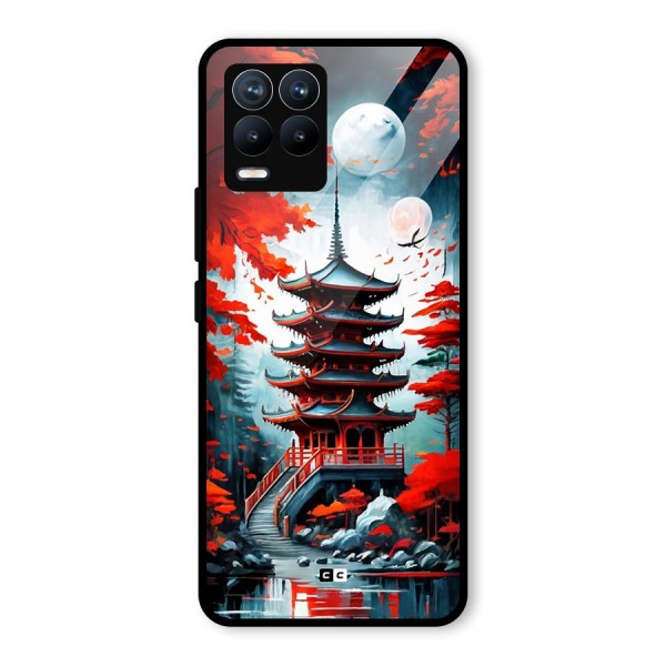 Ancient Painting Glass Back Case for Realme 8