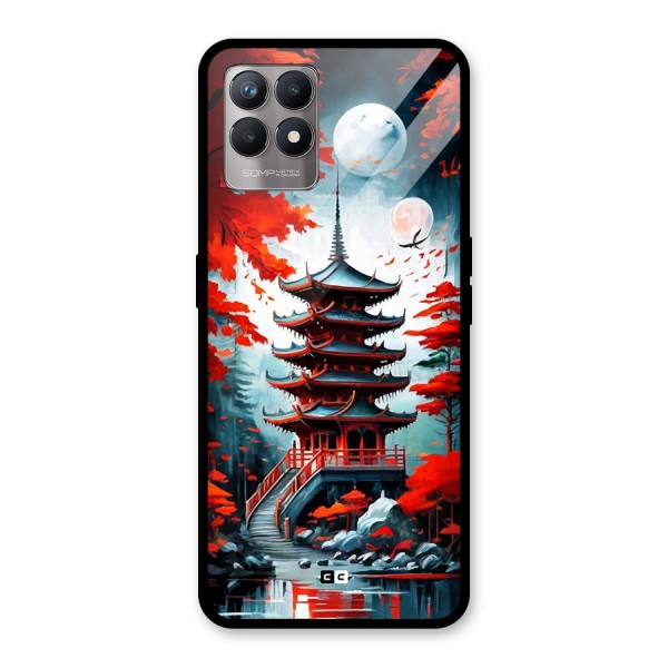 Ancient Painting Glass Back Case for Realme 8i