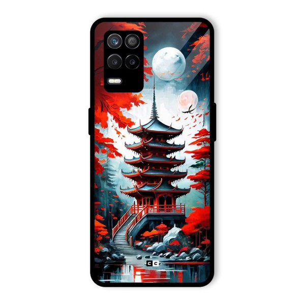 Ancient Painting Glass Back Case for Realme 8s 5G