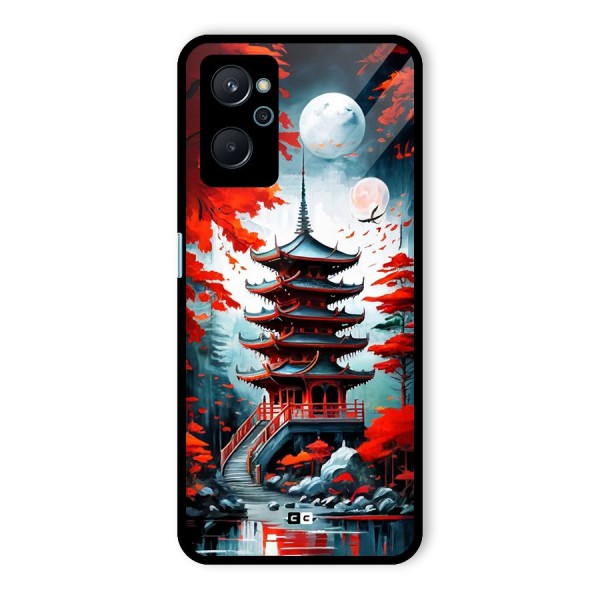 Ancient Painting Glass Back Case for Realme 9i