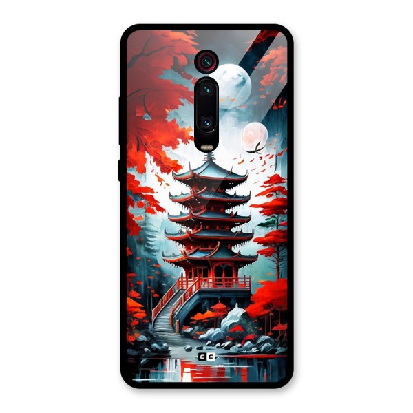 Ancient Painting Glass Back Case for Redmi K20