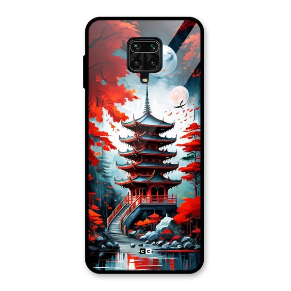 Ancient Painting Glass Back Case for Redmi Note 10 Lite