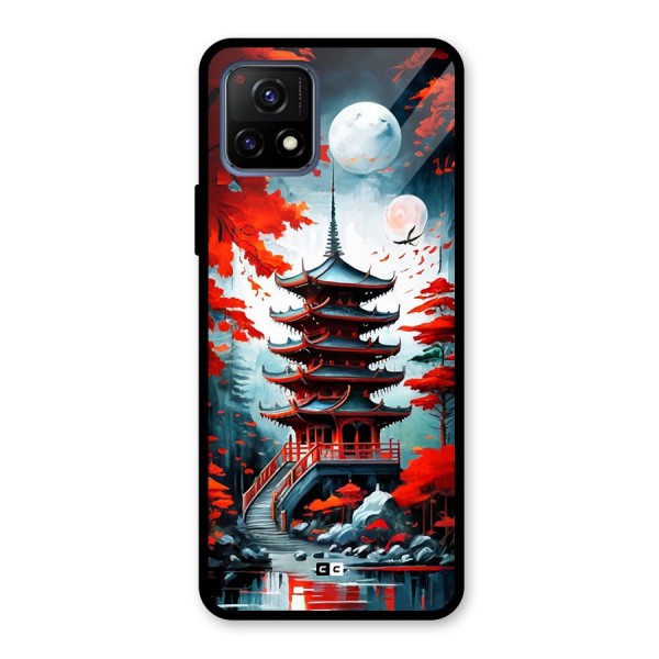 Ancient Painting Glass Back Case for Vivo Y72 5G