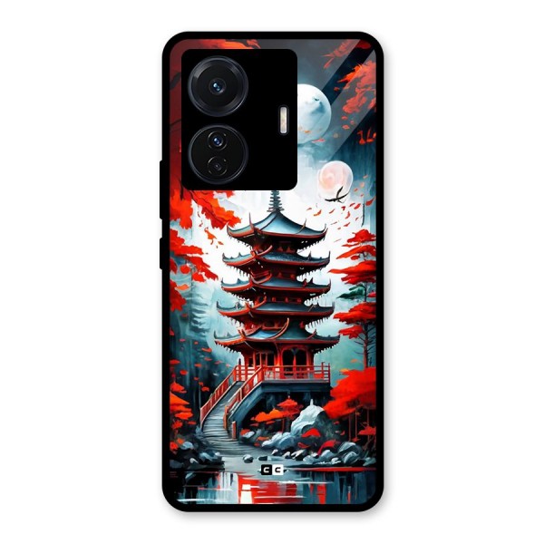 Ancient Painting Glass Back Case for Vivo iQOO Z6 Pro