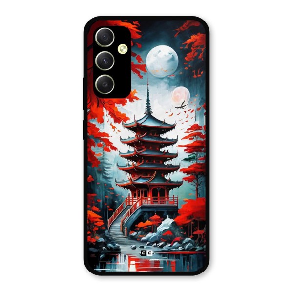 Ancient Painting Metal Back Case for Galaxy A34