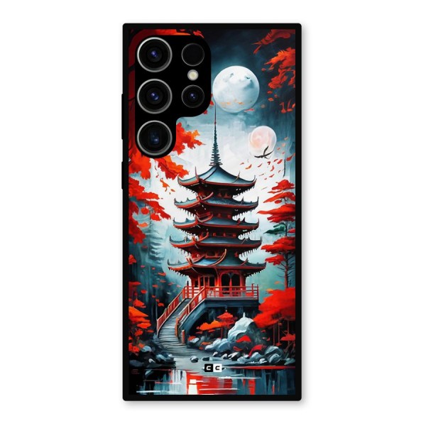 Ancient Painting Metal Back Case for Galaxy S23 Ultra