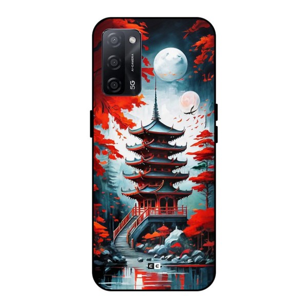 Ancient Painting Metal Back Case for Oppo A53s 5G